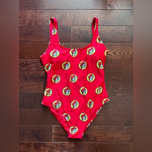 Bucees’ One Piece Bathing Suit (with bra padding) - Picture 1 of 4
